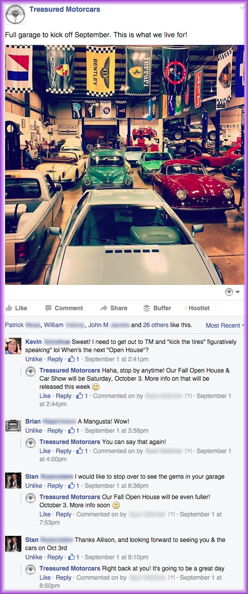 Treasured Effectively Responding to Comments - Facebook Business Page