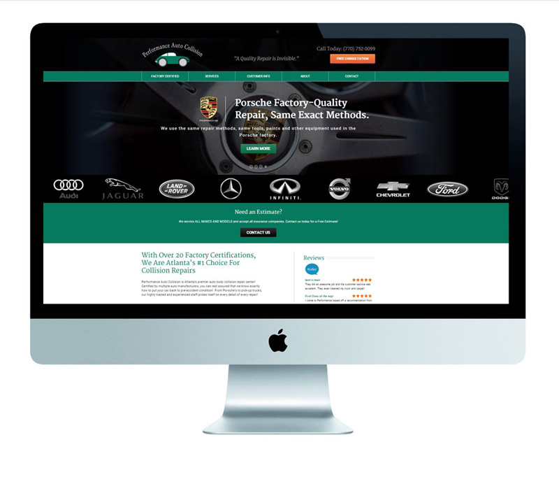 Performance Auto Body >> Body Shop Website Design Case Study Pac Performance Auto Body >> Body Shop Website Design Case Study Pac